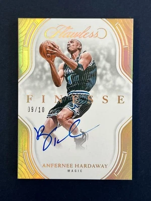 2024-25 PANINI CENTAVO IMPECABLE HARDAWAY FINURA ORO AUTOMÁTICO/10 MAGIA Foto 1 de 2