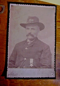 12 x 8 Zoll FOTO von BÜRGERKRIEGSVETERAN in GAR UNIFORM Waterville N.Y. - Bild 1 von 5