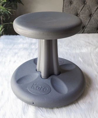 Wobble Stool by Kore Design LLC Gray 10” Toddler ADD/ADHD Classroom Chair - Image 1 of 4