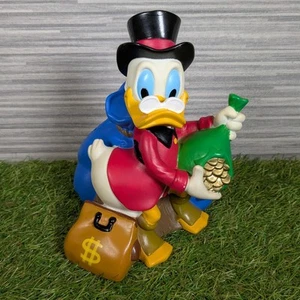 Disney Scrooge Mcduck Money Bags Coin Bank Bullyland PiggyBank - Rare - Picture 1 of 13
