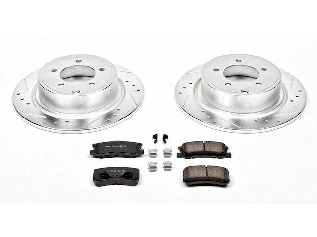 Rear Brake Pad and Rotor Kit 74TSPF54 for Compass Patriot 2009 2010 2011 2012 - Image 1 of 1