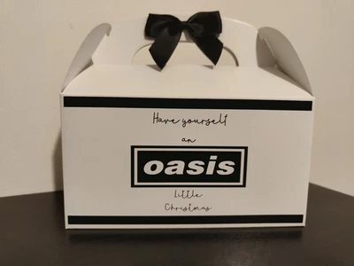 Oasis Christmas Gift Box, Live 25, Mad For It, Small Gift Box For Sweets &Gifts