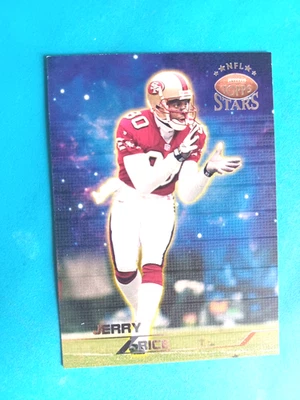 1998 TOPPS STARS JERRY RICE #75 SILVER FOIL #1942/3999 SAN FRANCISCO 49ERS - Image 1 of 3