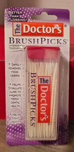 The Doctor's BrushPicks, Interdentalbürsten und Zahnpick 2-in-1, Plaque Remo - Bild 1 von 6