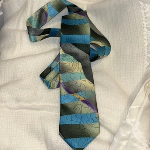 J. Garcia Another Butterfly Collection Sixty 100% Silk Tie Necktie - Picture 1 of 4