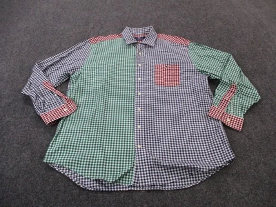 Vineyard Vines Shirt Mens XL Colorblock Plaid Tucker Business Lightweight Golf - Image 1 of 4