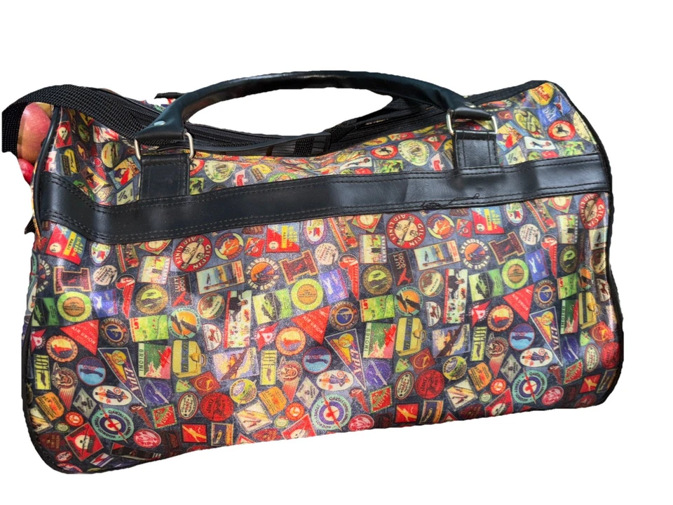 Vintage Sydney Love Travel Duffel Bag Y2K Travel Theme - Image 1 of 4