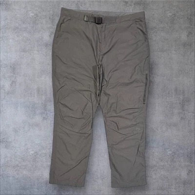 Calças masculinas cinza equipamento de montanha para caminhada carga - Tamanho 38 curtas (38S) O10 - Imagem 1 de 4