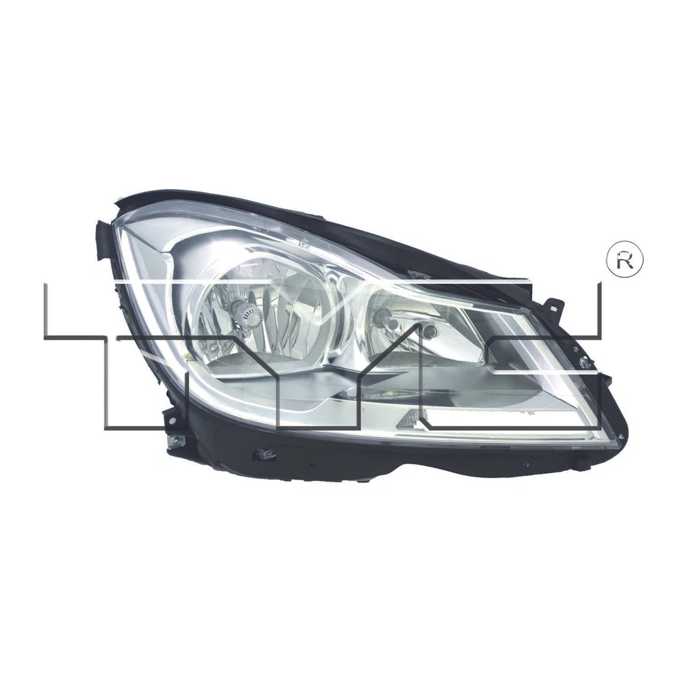 Conjunto de faros derecho para Mercedes-Benz C250 2012-2014 sedán TYC 2012 2013 Foto 1 de 3