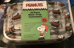 Maglione natalizio Peanuts Snoopy meteo 20 pezzi preparazione pasti -NUOVO - Foto 1 di 2