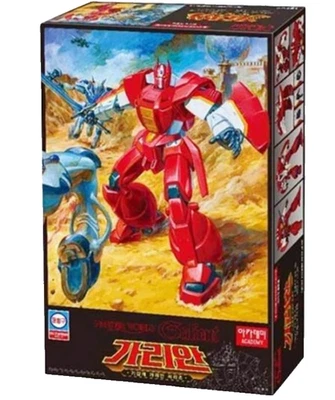 Academy Panzer World Galient Transformer Robot Multi-Color Parts Model Kit #1579 - Image 1 of 4