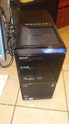 PC desktop Acer Aspire M3800 Intel QUAD CORE 4GB Ram 1 TERA HD Windows10 leggi - Immagine 1 di 3