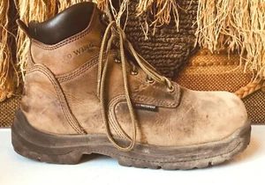 Red Wing Steel Toe 435 Men's Size 8 D Brown Leather Boot - Picture 1 of 8