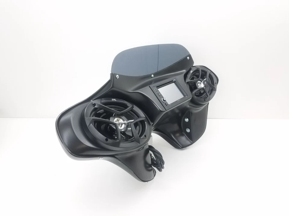 Altavoces Harley-Davidson Softail Heritage Classic Fairing 6x9 radio doble Din Foto 1 de 4