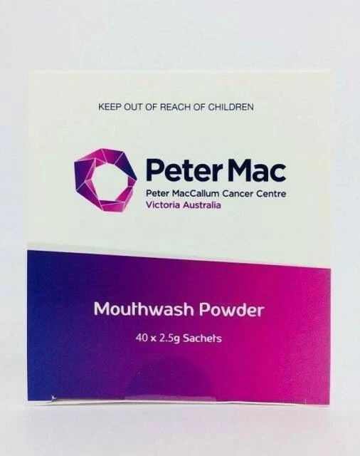 Peter Mac Mouthwash Powder 40 x 2.5g Sachets