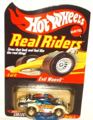 Hot Wheels RLC 2005 Real Riders Serie 4 VW Evil Weevil azul/blanco 10010/11000 Foto 1 de 2