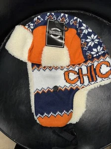 Chicago Bears WINTER TRAPPERMÜTZE neu mit Etikett EIN MUST HAVE FÜR EINGEFLEISCHTE BÄREN FAN - Bild 1 von 3