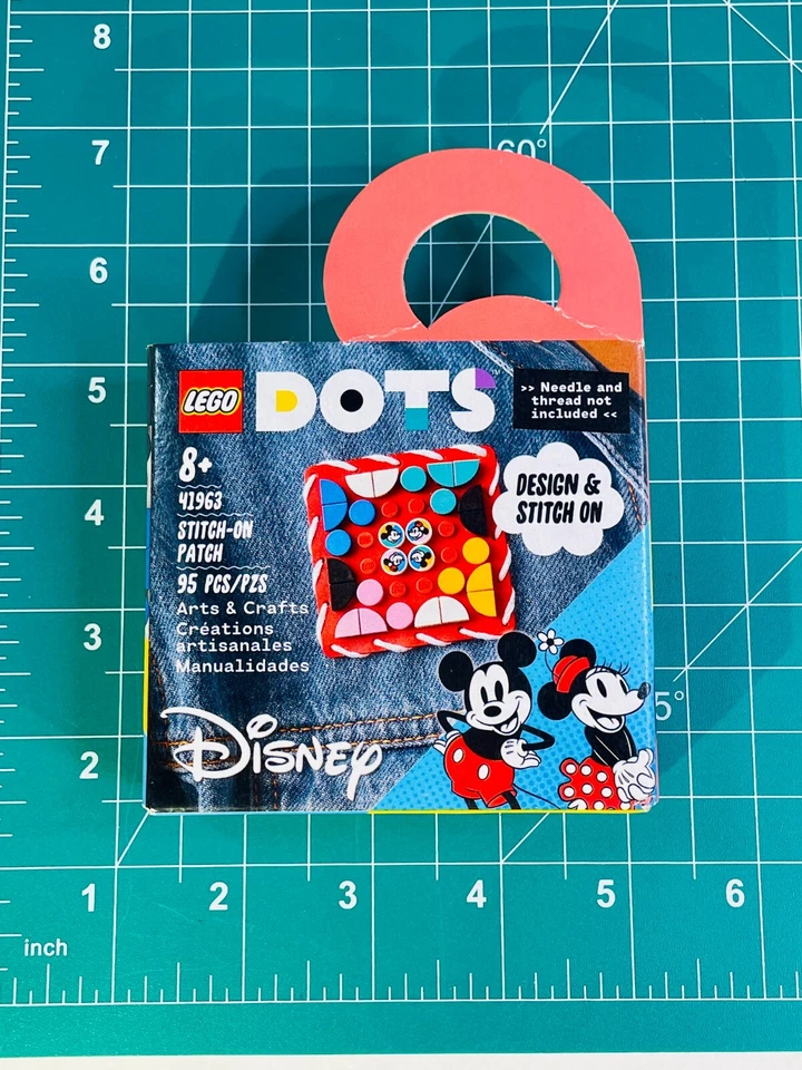 Lego Dots Disney Mickey & Minnie Stitch On Parche 41963 Nuevo Precintado Foto 1 de 4