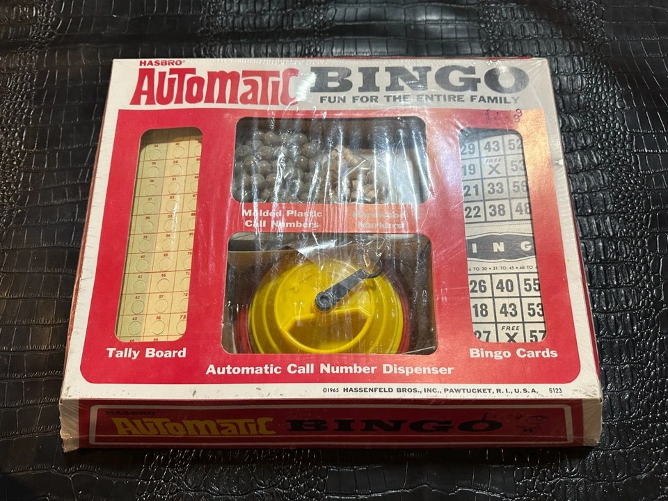 Raro juego de bingo automático Hasbro 1967 vintage (S5) Foto 1 de 1