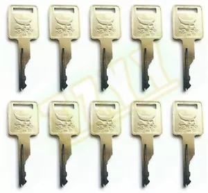 (10) Ignition Key For Bobcat Skid Steer Loaders and Mini Excavators 6693241 D250 - Picture 1 of 3