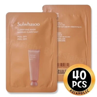 Sulwhasoo Clarifying Mask 5ml x 40pcs (200ml) Sample Newest Version - Image 1 of 4