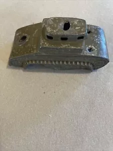 Vintage BARCLAY #43 Military Tank Lead Slush Toy USA 4562 - Picture 1 of 5