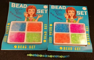Bead Set - Gioco braccialetto perline anni '60 NUOVO - Foto 1 di 4