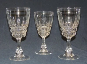 Kristall Stielgläser Gläser Set Lot Coupe Blei Rotweinkelche Elsass Hock Chalise - Bild 1 von 12