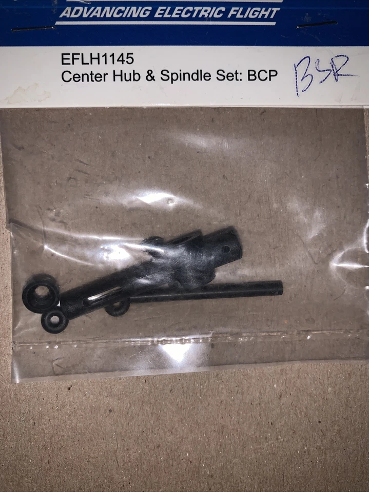 E-Flite EFLH1145 BCP Center Hub and Spindle Set • - Image 1 of 1