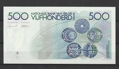 BELGIQUE Billet de 500 Francs ND (1982/98) P N° 143a Sig. 5/15 Qualité NEUF UNC - Photo 1/2