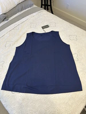 NUEVO - Ulla Popken - Selección - Camiseta sin mangas - Azul marino - 24/26 (2O) Foto 1 de 4