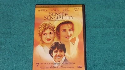 Sense and Sensibility (DVD, 1999, Multiple Languages) WS USED Foto 1 de 2