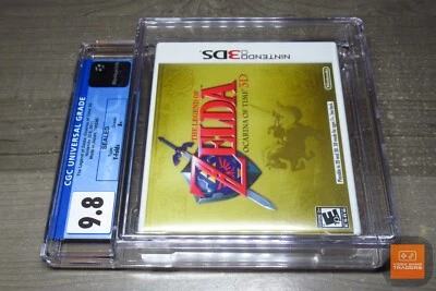 CGC 9.8 A+ - The Legend of Zelda: Ocarina of Time 3D Nintendo 3DS NEW! - RARE! - Image 1 of 4