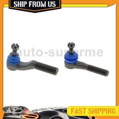 Extremo de barra de amarre de dirección exterior delantera 2x para Ford E-350 Econoline 5,4 L 1997-1998 Foto 1 de 4