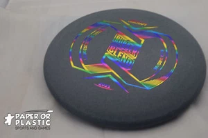 Discraft Ledgestone 2021 RUBBER GLO DRONE Disc Golf 176 G Mid-Range Gray Rainbow - Picture 1 of 1