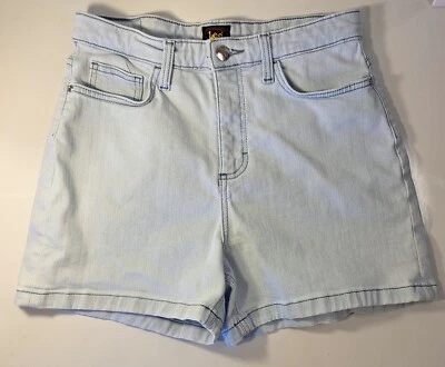 Pantalones Cortos Vaqueros Lee Niña Talla 10 M Cintura Alta Azul Claro Excelente Estado  Foto 1 de 4