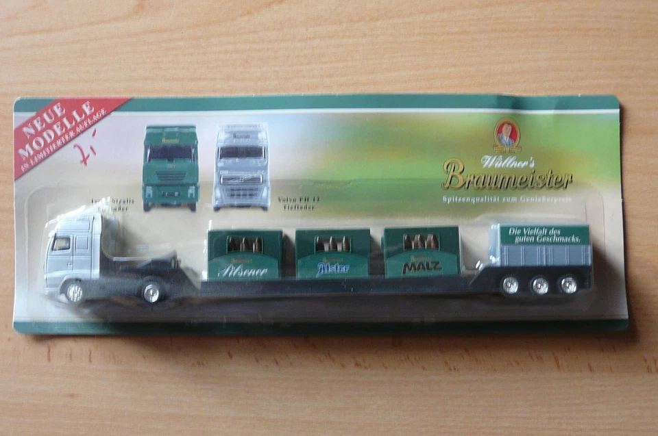 Modelo Camión Cerveza Volvo FH 12 Wüllner's Brewmaster HS 19 Foto 1 de 1