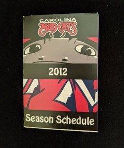 2012 Carolina Mudcats Baseball Schedule