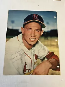 Vintage 1950s Harvey Haddix SPORT Magazine Signed Auto Page Baltimore Orioles 🔥 - Picture 1 of 3