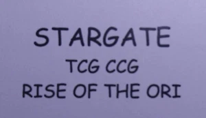 TARJETA DE MISIÓN STARGATE RISE THE ORI TCG CCG Cure Deadly Virus, Vagonbrel 119 - Imagen 1 de 4