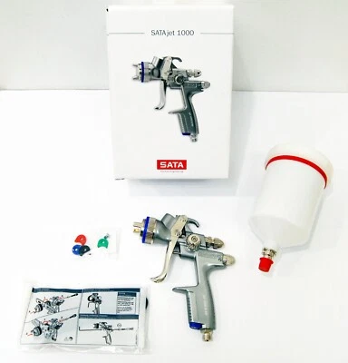 NUEVA PISTOLA PULVERIZADORA SATA jet 1000 B RP 1,6 ALIMENTADA POR GRAVEDAD 149310 Foto 1 de 4