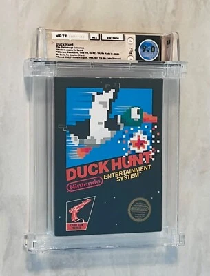 Duck Hunt Nintendo Early Print 9.0 CIB 9.0 Box 9.4 Manual WATA Rated  - Image 1 of 4