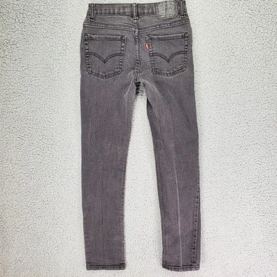 Jeans ajustados Levi's 510 jóvenes niños 16 regular 28x28 negro elástico clásico retro Foto 1 de 4