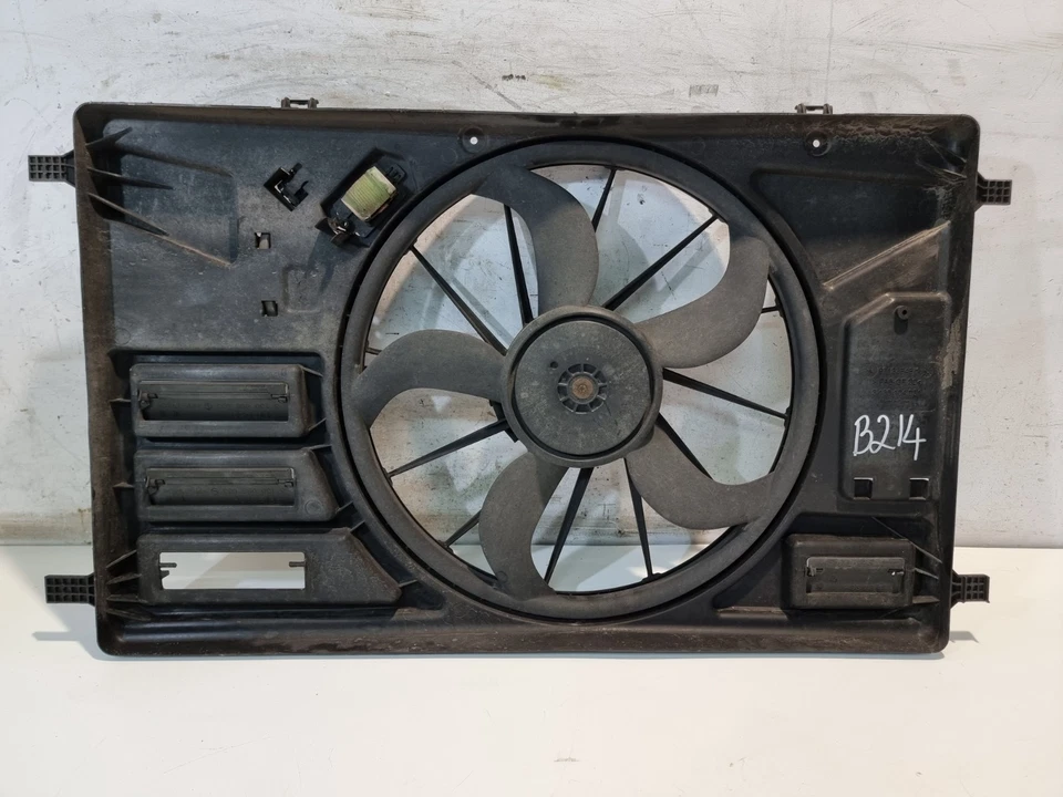 Cubierta del ventilador de refrigeración del radiador del motor Ford Transit Custom 2016 MK8 OEM BK21-8C607-B Foto 1 de 4