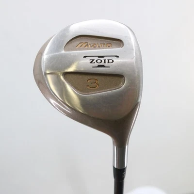 Mizuno T-Zoid  3 Wood Graphite Turbo Gold S Stiff RH C-152762 - Image 1 of 4