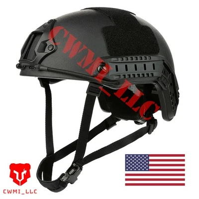 Casco balístico a prueba de balas NIJ Nivel IIIA - RÁPIDO Y MICH - Hecho con Kevlar Foto 1 de 4