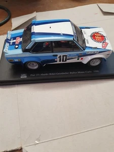 Fiat 131 Abarth Rally MONTECARLO 1/24 edizione Edicola - Foto 1 di 5
