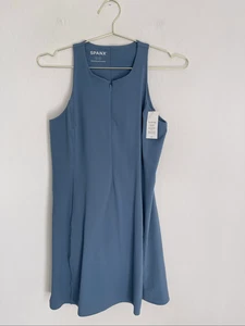 SPANXshape Get Moving Zip Front Slimming Dress Size Medium NWT - Picture 1 of 7