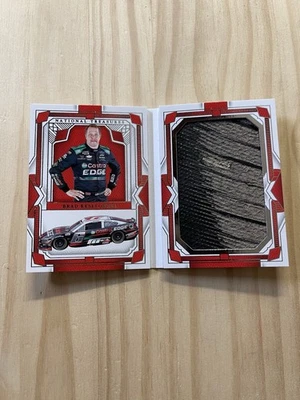 2024 National Treasures NASCAR Brad Keselowski Jumbo Booklet /25 - Image 1 of 2