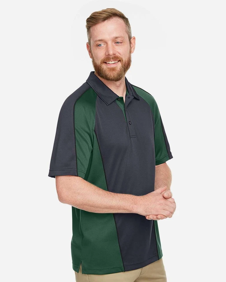 🔥 Polo Harriton Men Advantage Snag Protection Plus IL Colorblock hasta 6XL M385 Foto 1 de 1